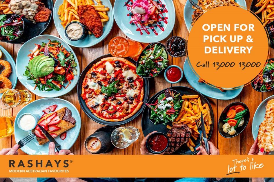 Rashay’s are Open for Takeaway & Ubereats