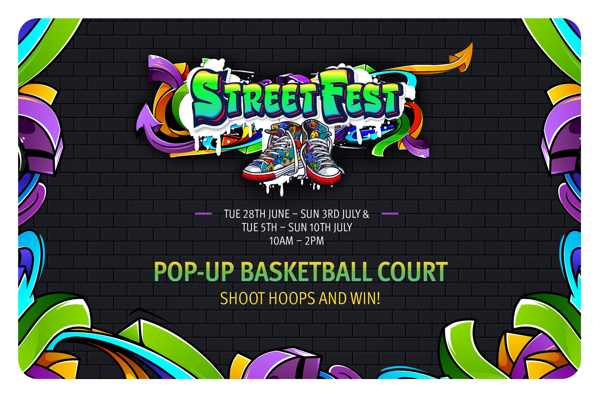 Pop Up Basketball Court