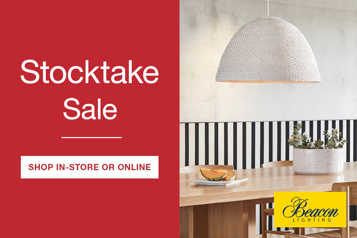 Beacon Lighting Stocktake Sale