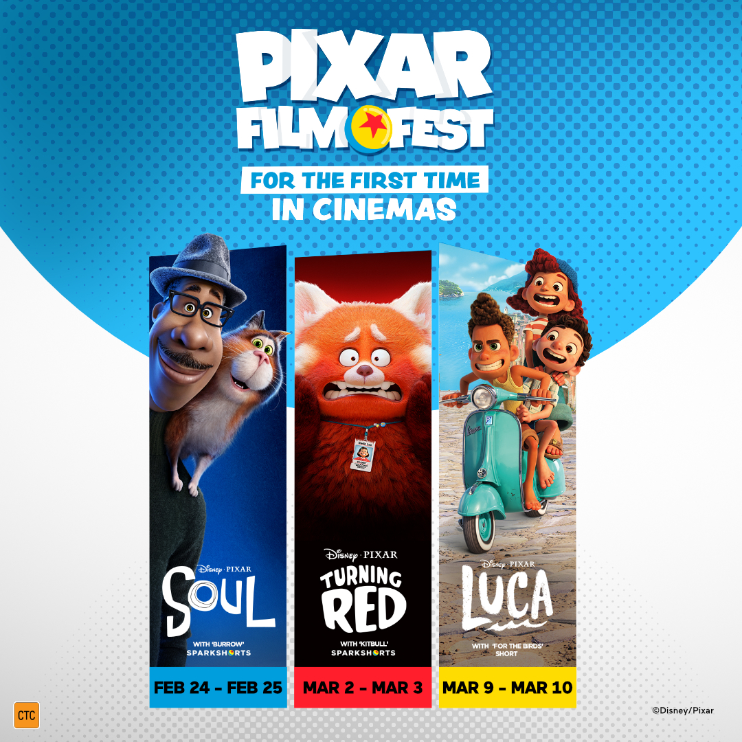 Pixar Film Fest at Limelight Cinemas