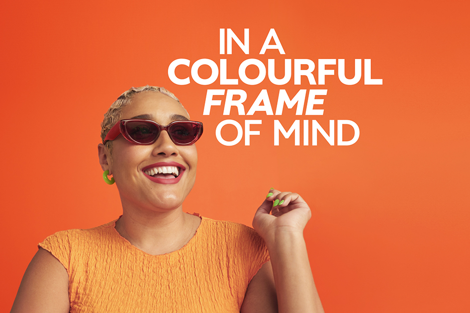 In a colourful frame of mind – Specsavers Riverlink