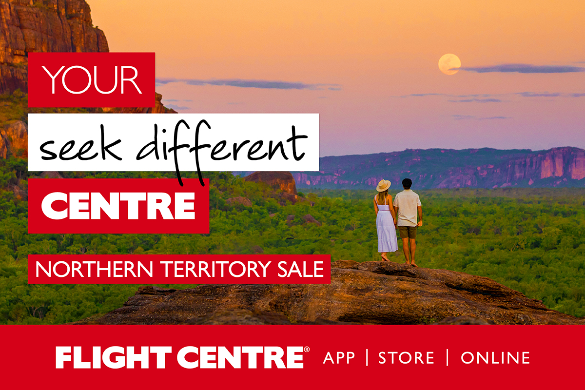 Northern Territory sale at Flight Centre