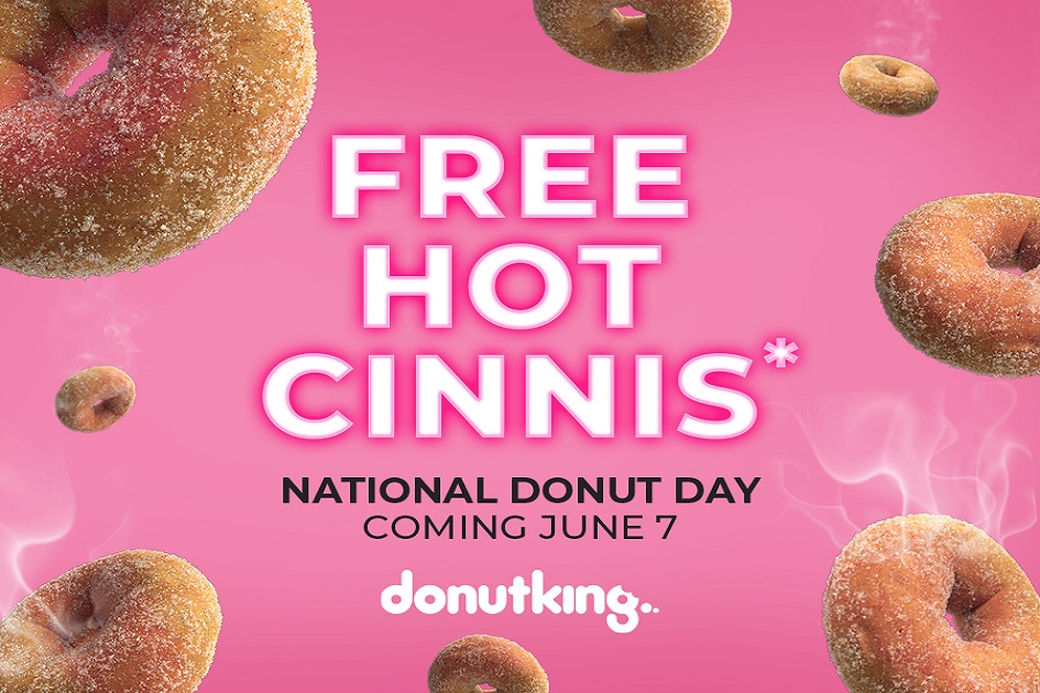 Celebrate National Donut Day at Donut King Riverlink! Riverlink