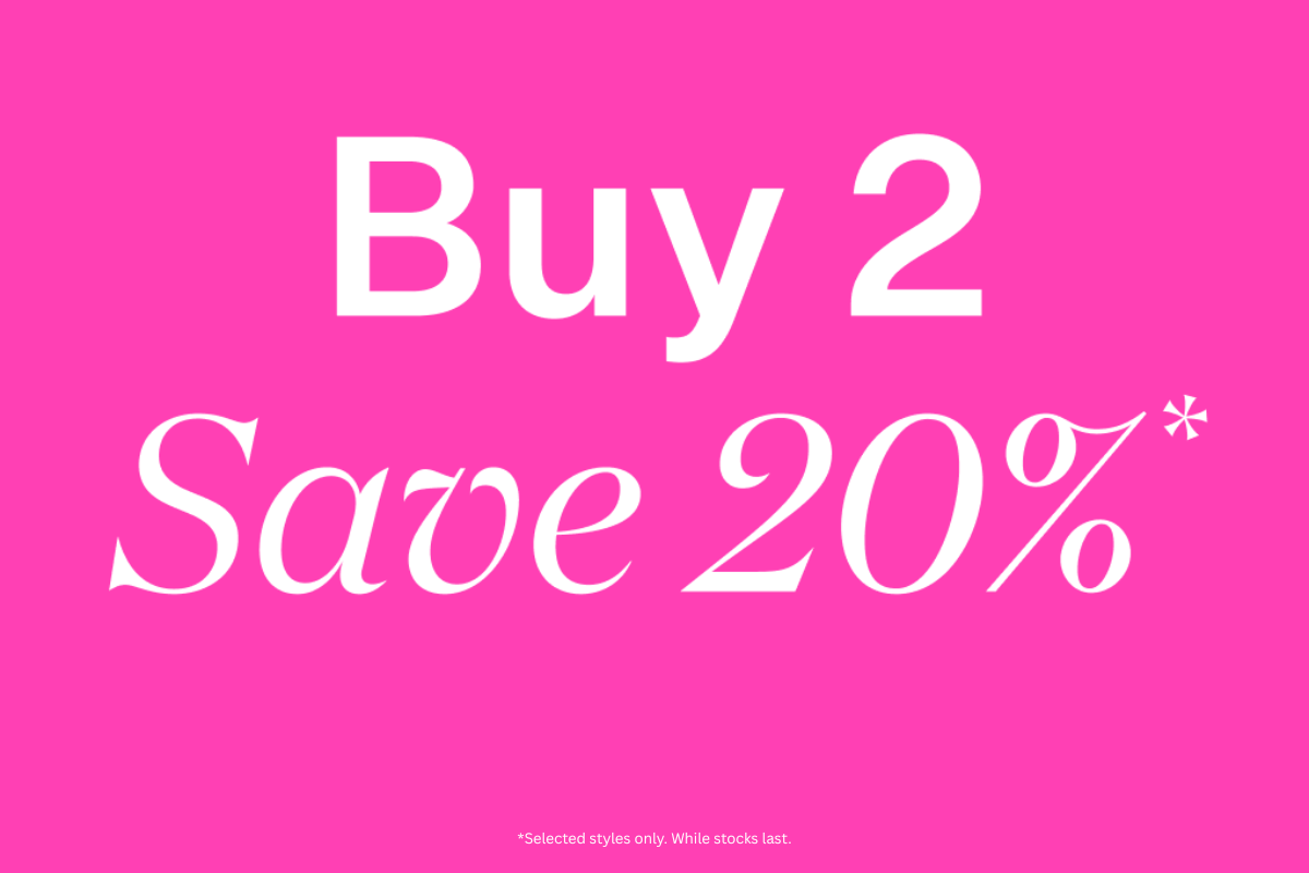 Buy 2 and Save 20%