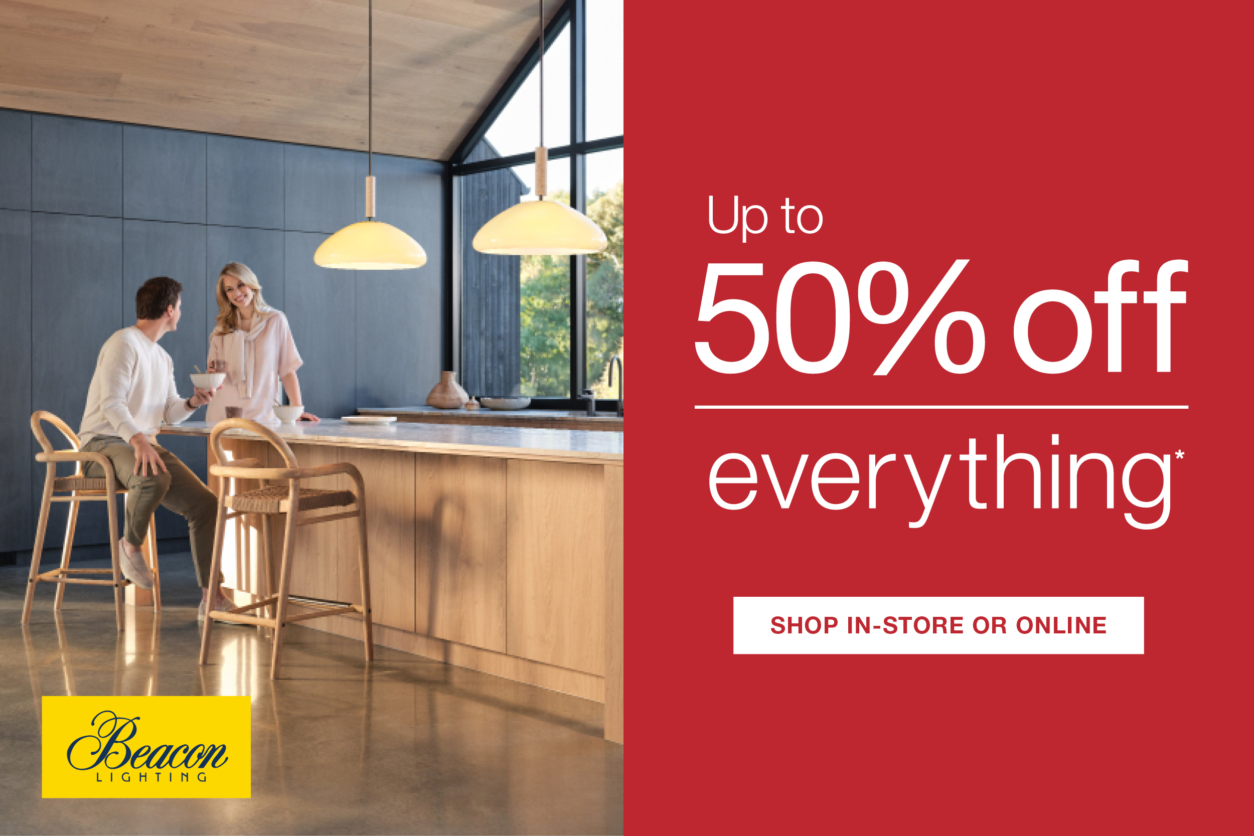 Beacon Lightings Up to 50% Off