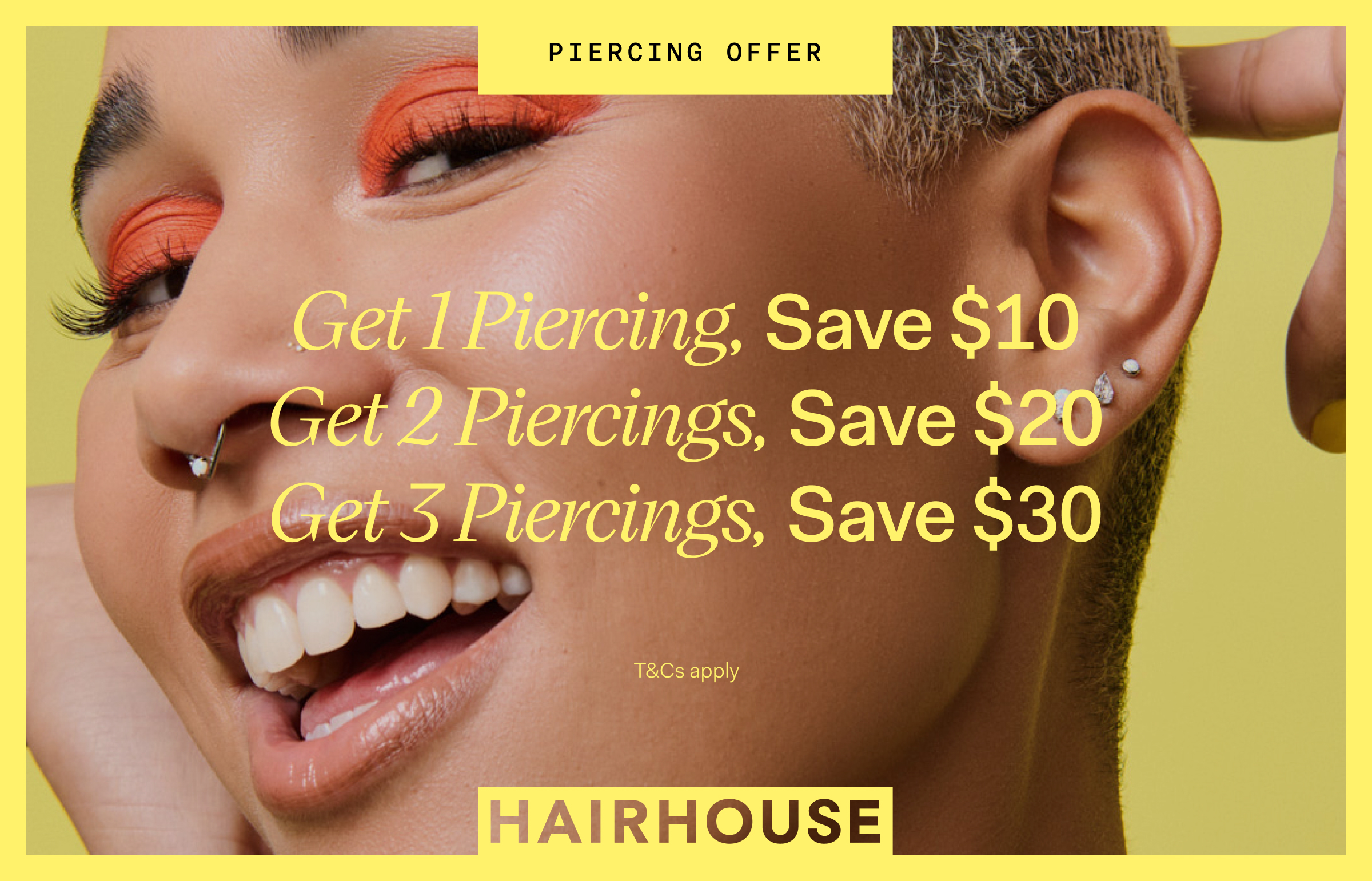 Spend & Save Piercings