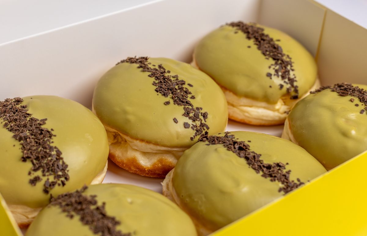 Pssst… Pistachio has arrived at Walker’s Doughnuts!