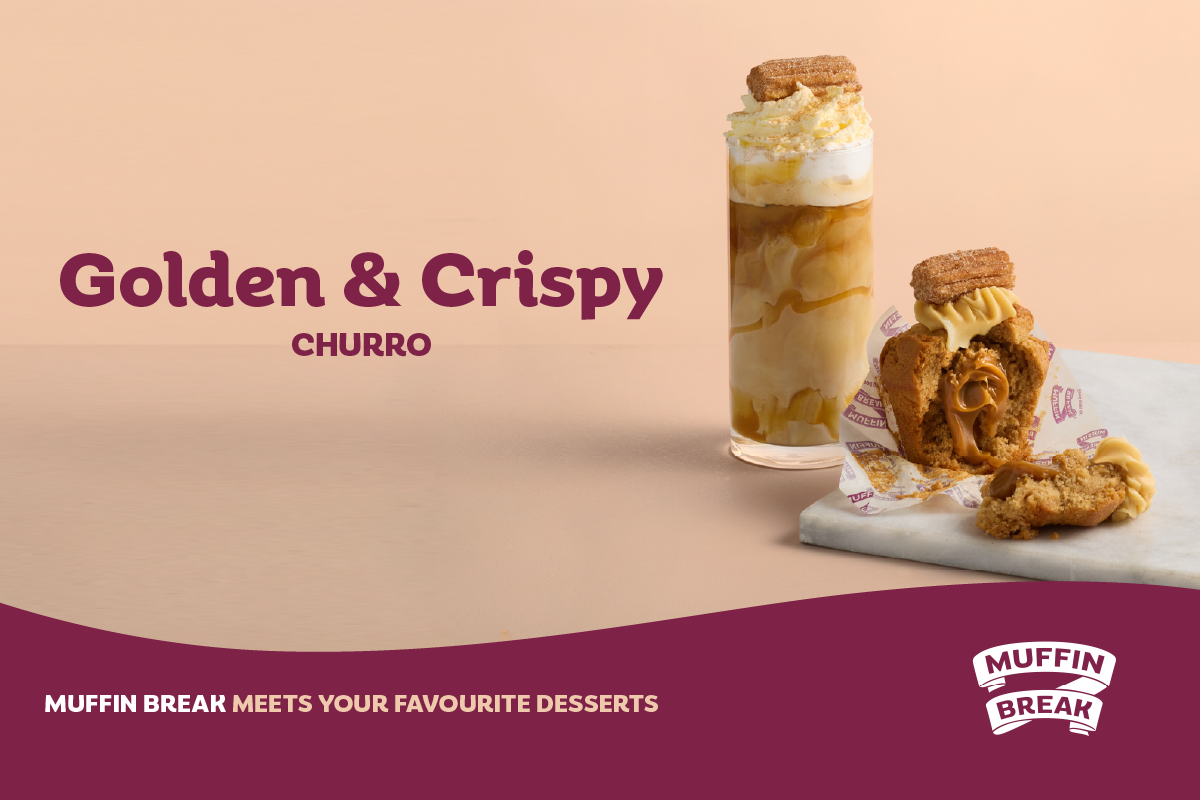 Muffin Break meets your favourite desserts.