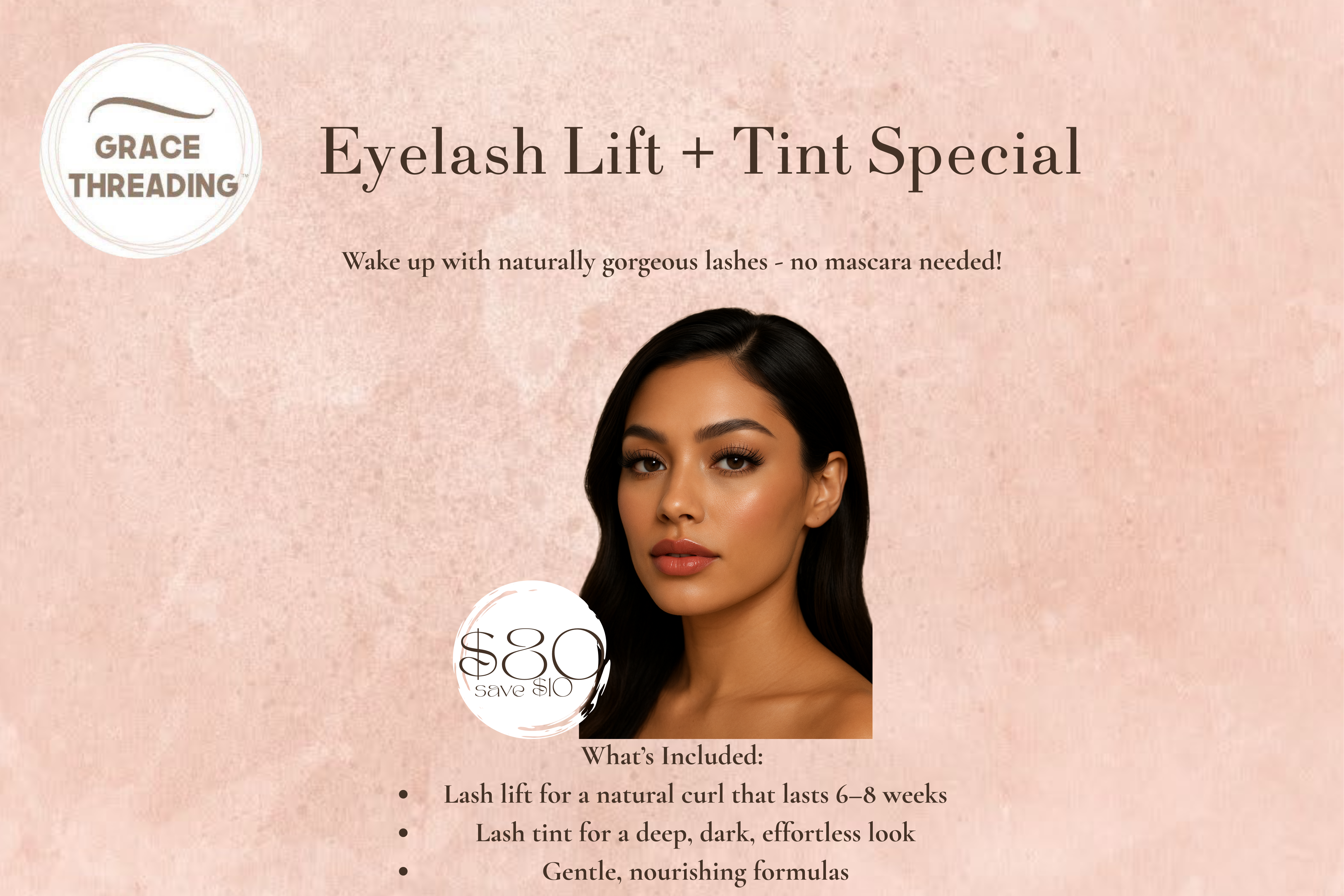 Eyelash Lift + Tint Special