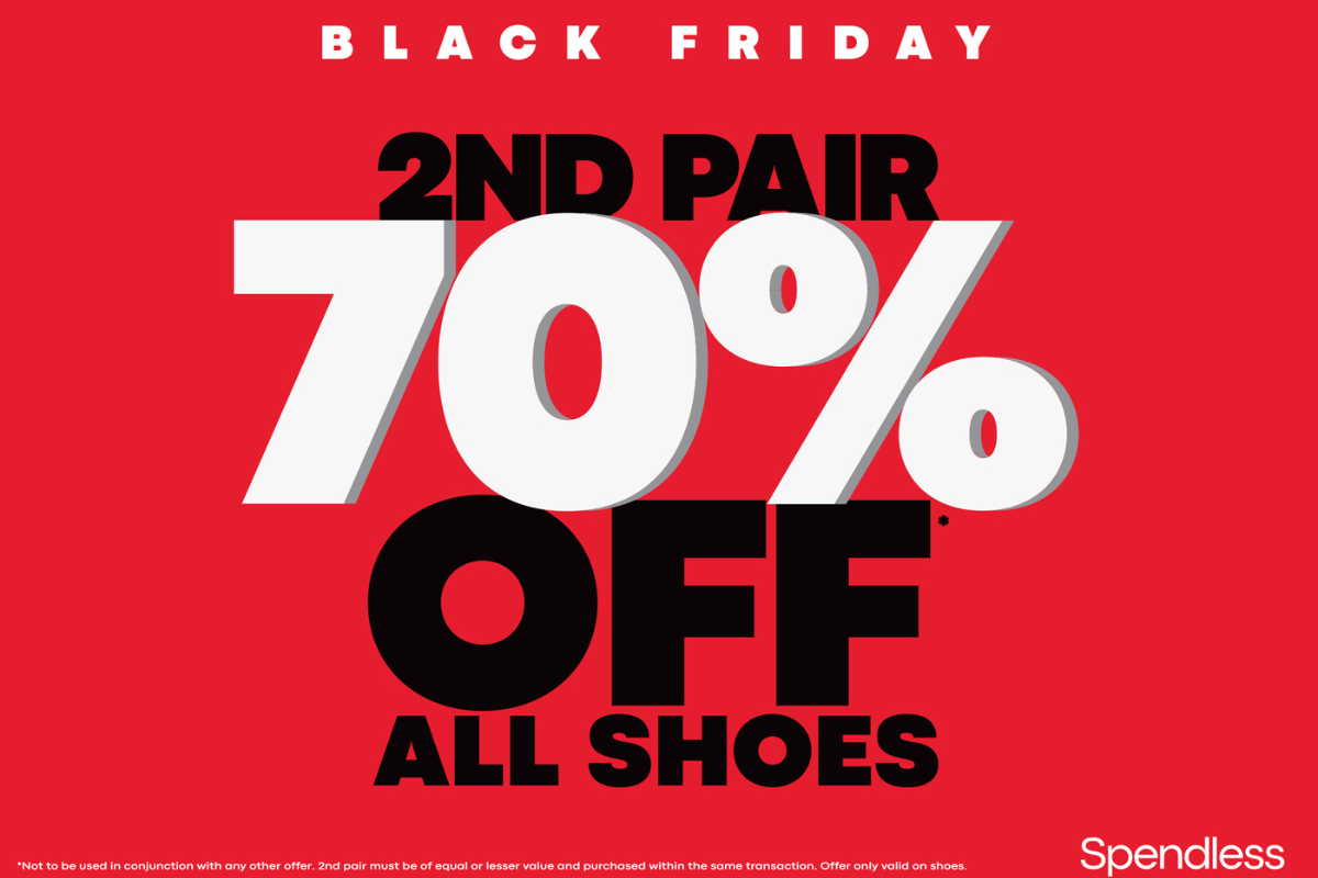 2nd pair 70% off