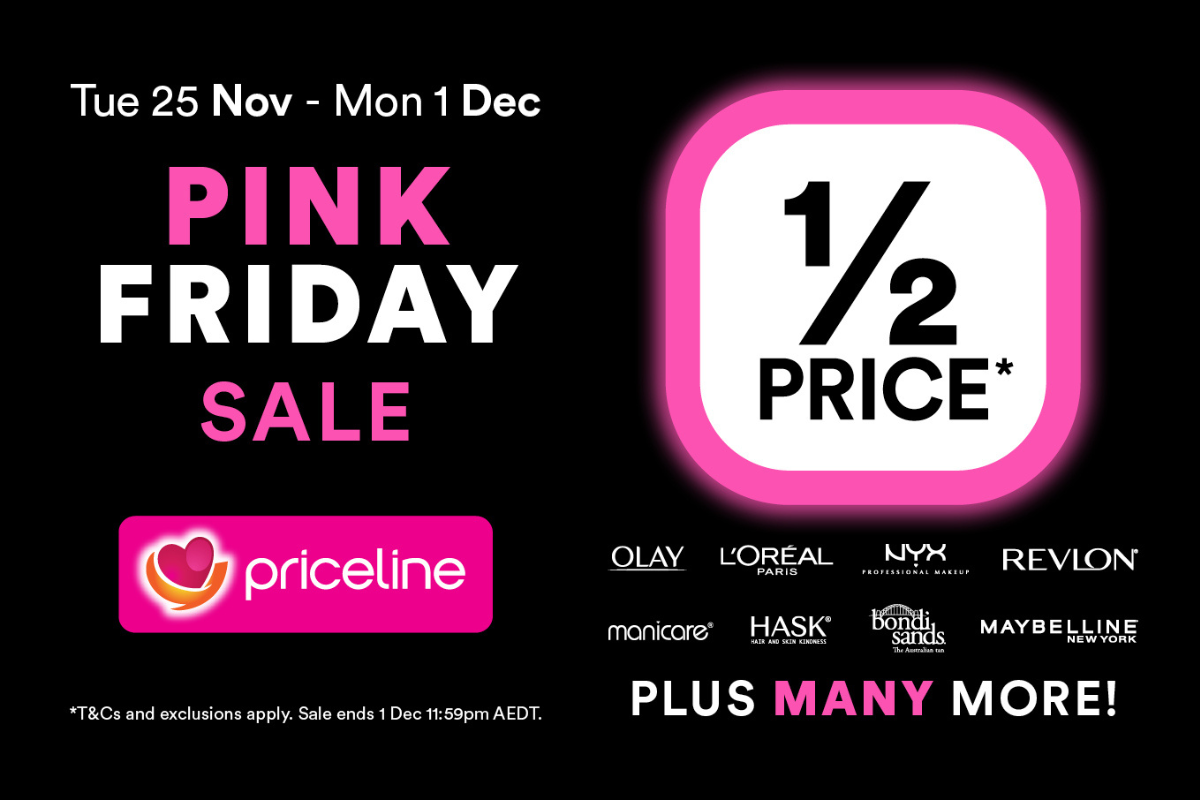 Priceline’s Pink Friday Sale is here!  📢