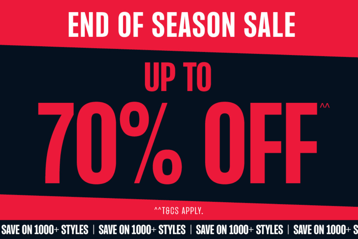 End of Season Sale