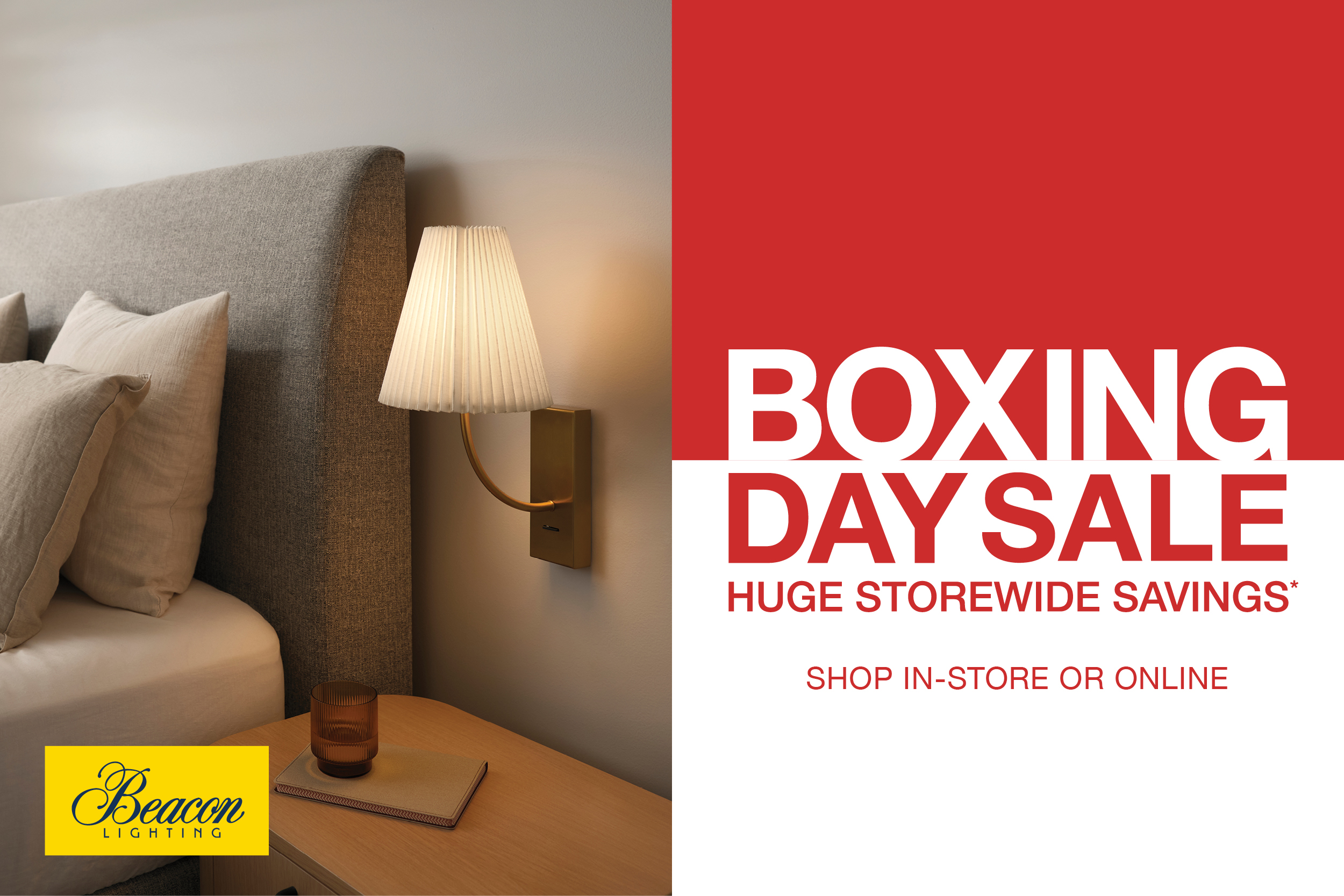 Beacon Lighting Boxing Day Sale!