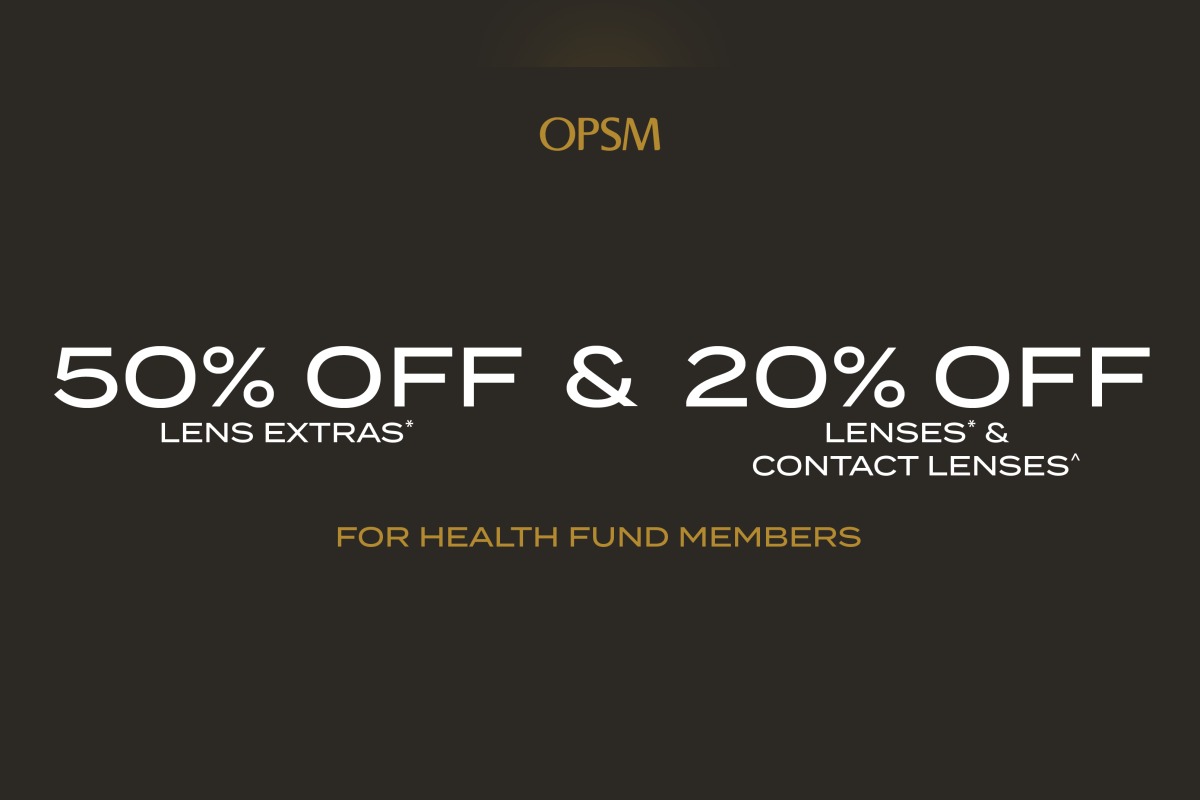 Exclusive Offers for Health Fund Members at OPSM