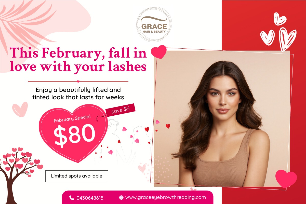 February Valentine’s Special – Lash Lift & Tint