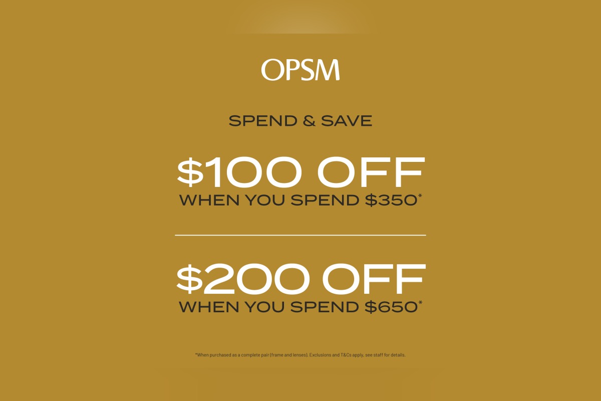 Spend & Save at OPSM