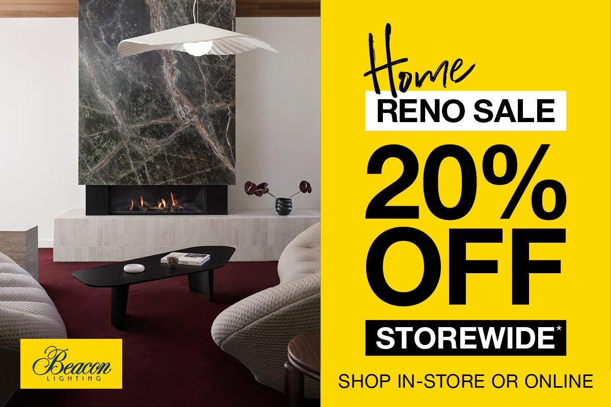 Beacon Lighting Home Reno Sale!