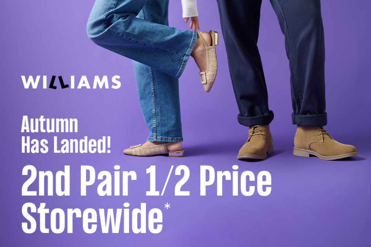 Second Pair Half Price