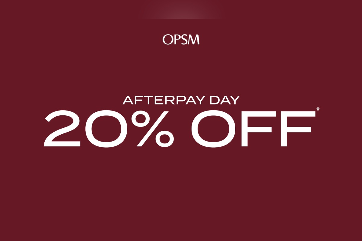 The OPSM Afterpay Day Sale is Live! ​