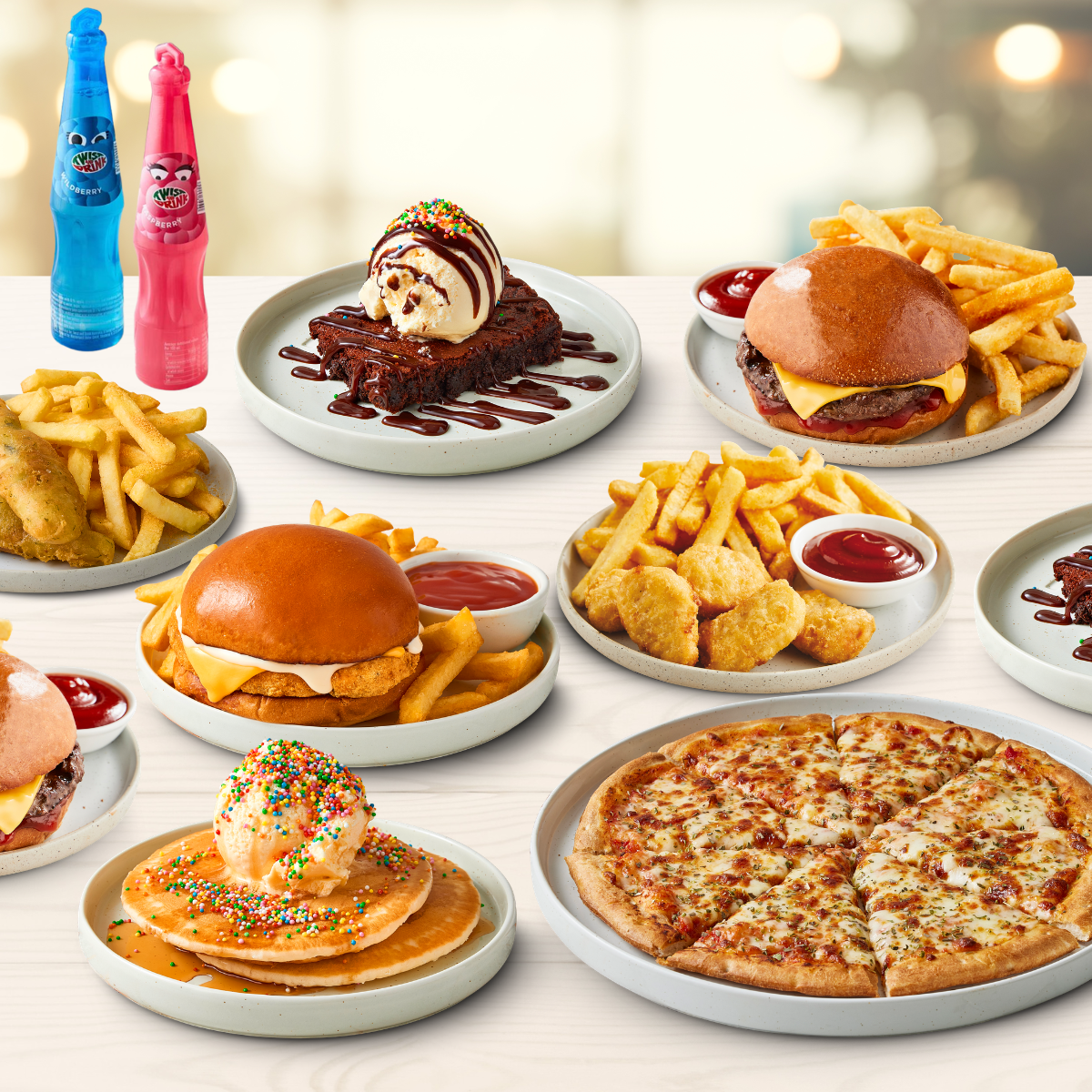 Kids Eat Free at Rashays