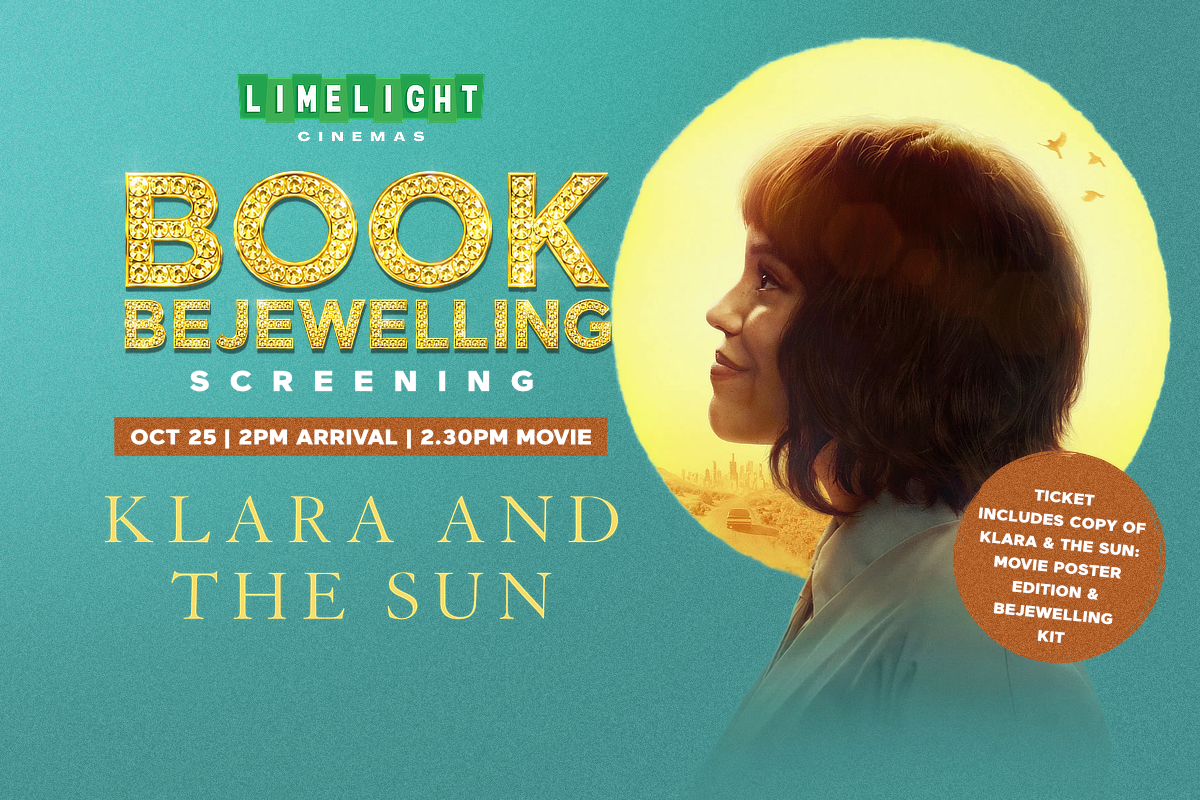 Klara and the Sun: movie and book bejewelling